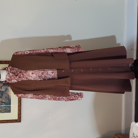 Vintage Dresses & Skirts - RARE! perfect condition 1970's dress and vest